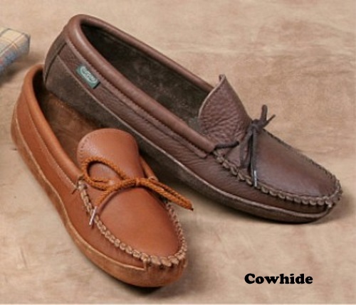 (image for) Men’s Canoe Sole Deerskin Moccasins